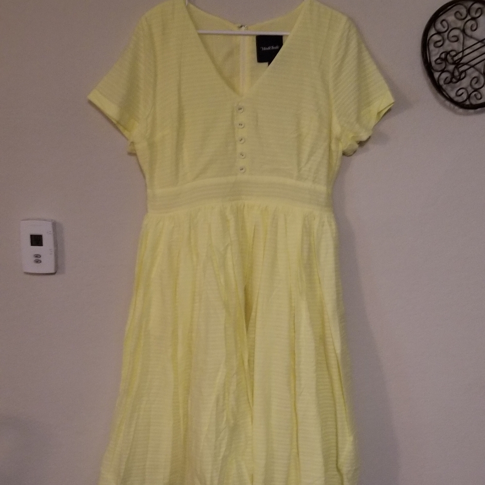 Modcloth Fabulous Fit & Flare Shirt Dress Size 14